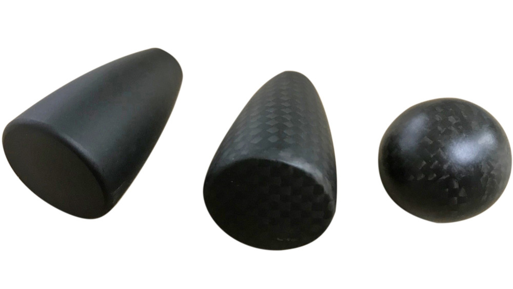 Bolt Knob (1" Round) Carbon Fiber